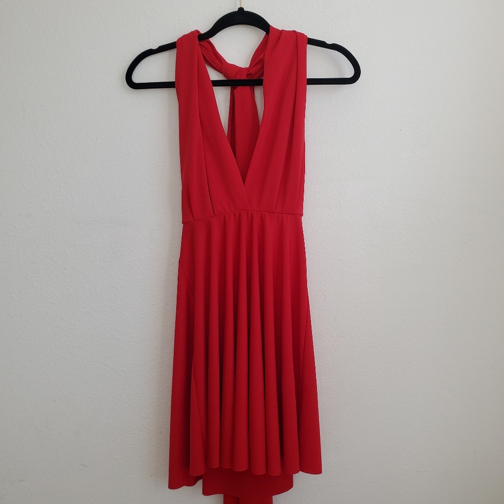 Red Multi-Way Dress - Picture 3 of 7